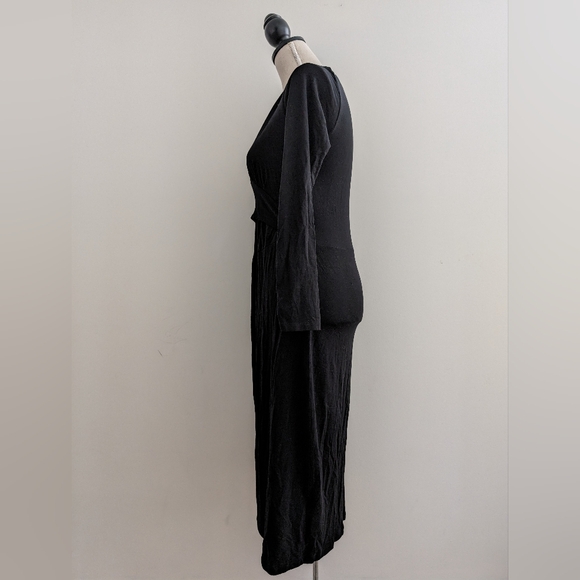 Like new sz S Boob Design black v-neck nursing dress - Picture 5 of 11